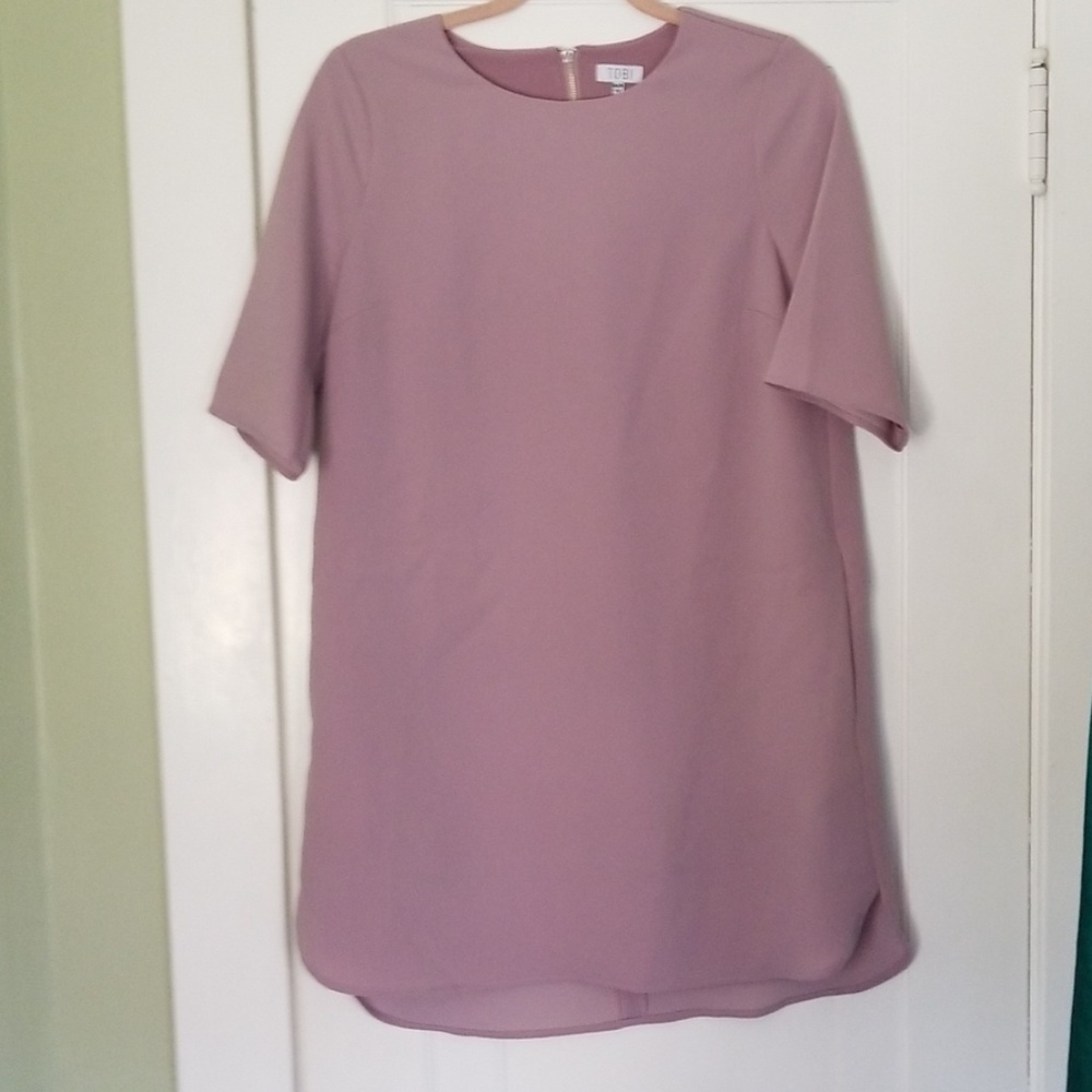 Tobi lavender shift dress w pockets